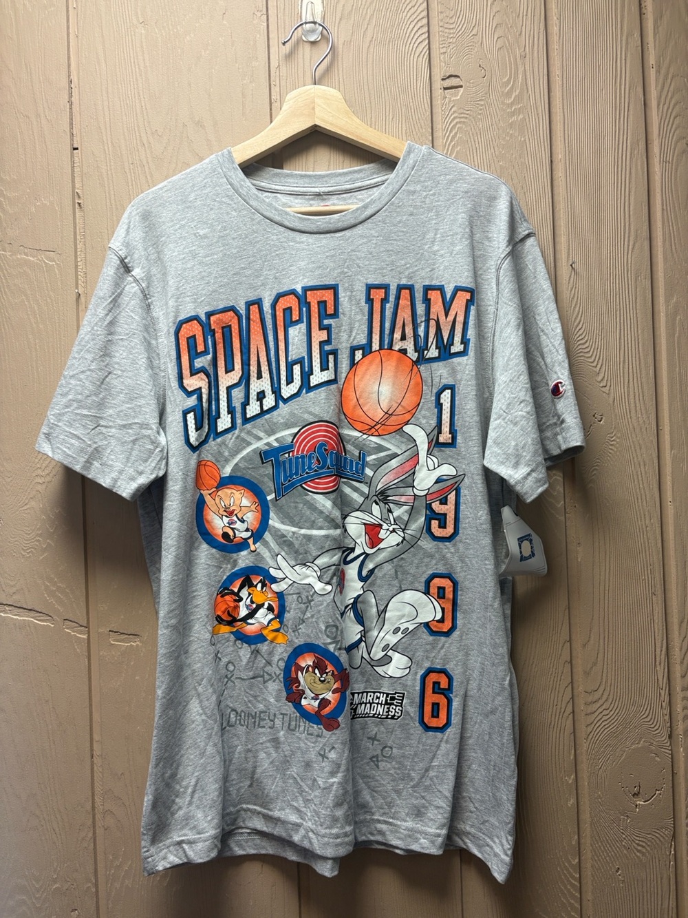 Mens Champion Space Jam Shirt